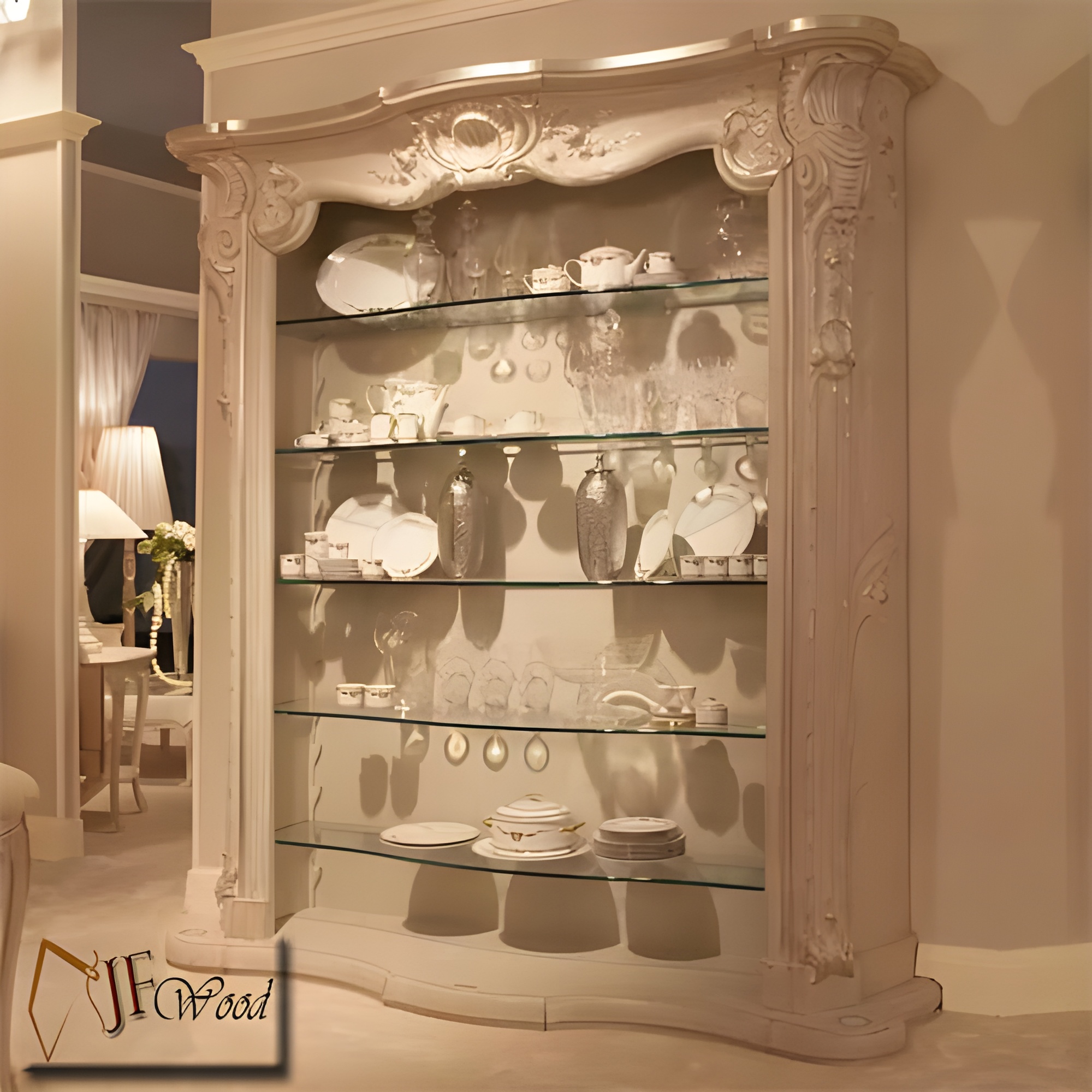 Scandinavian Display Cabinet